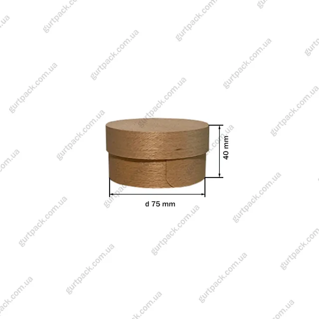 Тубус з кришкою 75*40 - 2