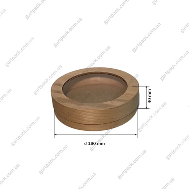 Тубус с прозрачной крышкой 160*40 - 2