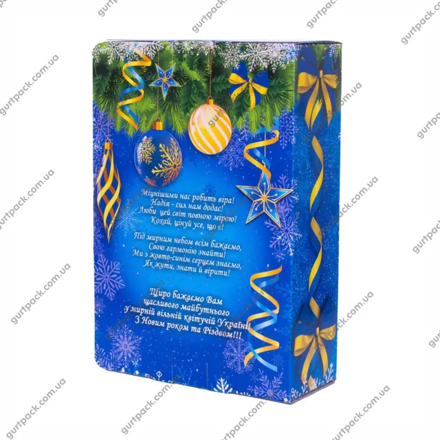 Книга проста 1000г Жовто-блакитна Н86 - 3