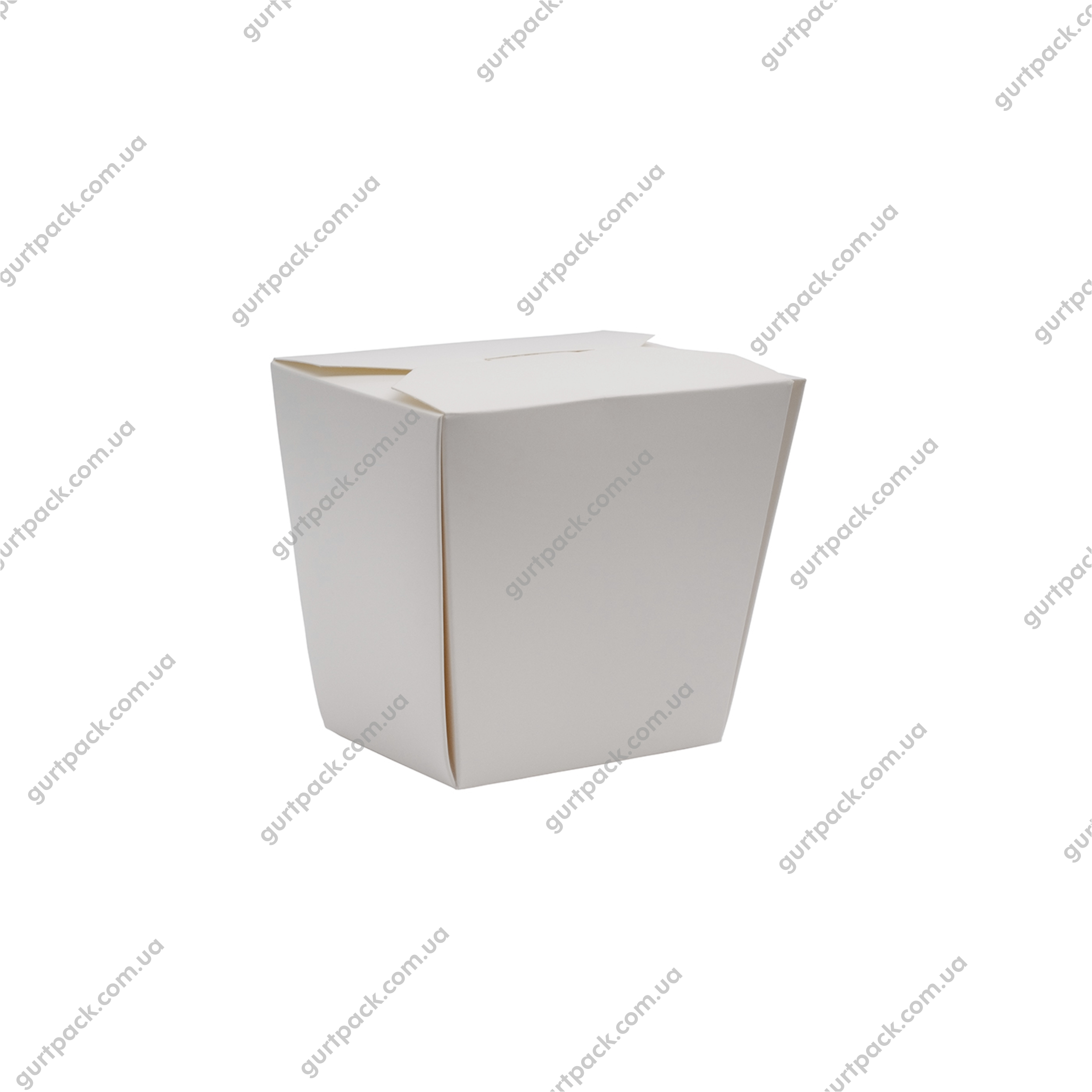 Коробка для WOK/салат 500мл белая Ф27 - 1