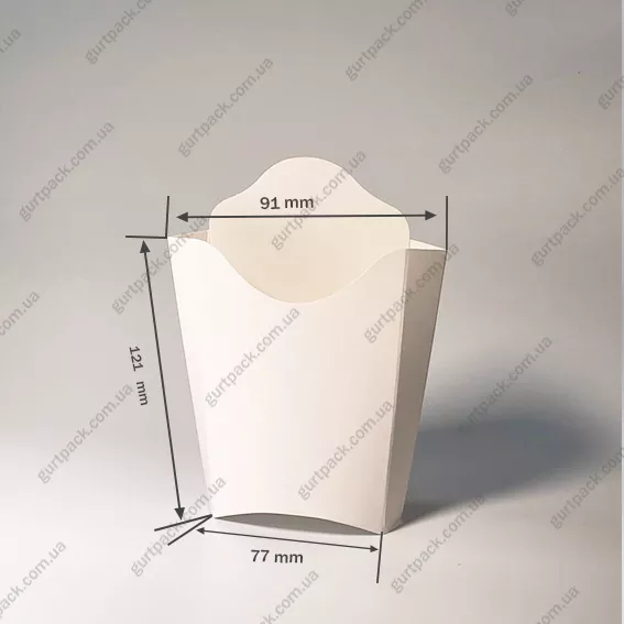 Упаковка для картофеля фри 121*91*77 - 1