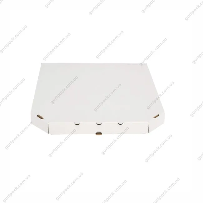 Коробка для пиццы белая Ф8 350*350*35 - 1